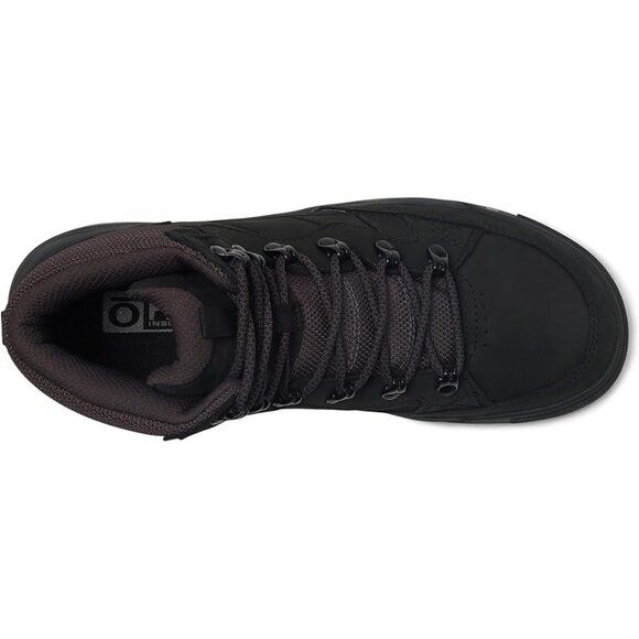 Oboz Burke Mid Leather B-Dry Men's Shoes Granite Size 10.5 - Picture 8 of 11